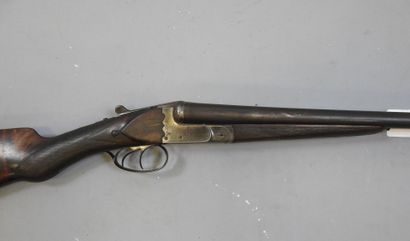 Fusil juxtaposé de SAINT ETIENNE, canon avec...