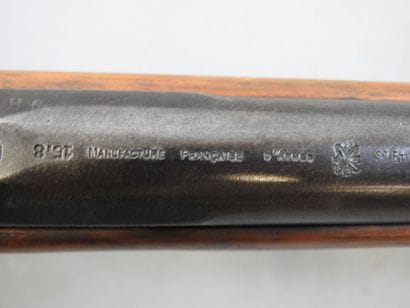 Fusil GRAS 1874 Manufacture d'armes de SAINT...