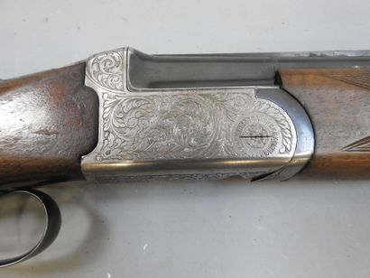 Fusil superposé SILMA (Italie), calibre 12/70,...