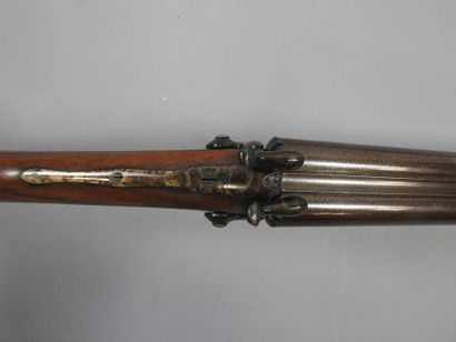 Fusil à chiens extérieurs, calibre 16 à broche,...