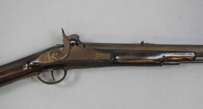 Fusil à chien extérieur, calibre non déterminé...