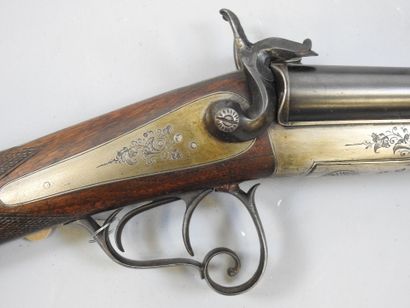 Fusil SAINT ETIENNE à chien extérieur, calibre...