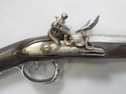 Fusil à silex EMAR CONON, calibre 16. Pontet...
