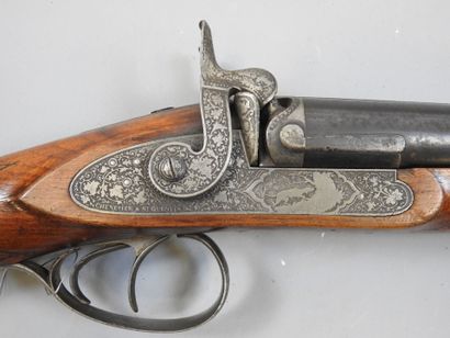 Fusil à piston CHENEVIER (arquebusier à Saint...
