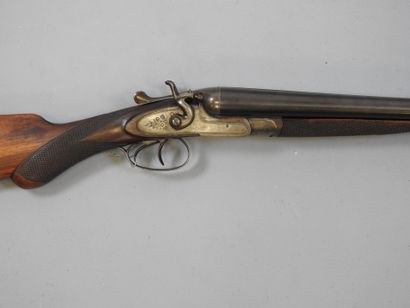 Fusil anglais J.O. MAYNE (London) à chien...