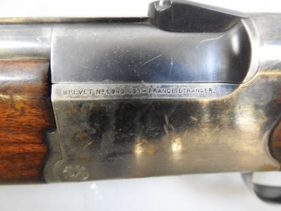 Fusil DACTU SAINT ETIENNE, canon superposé...