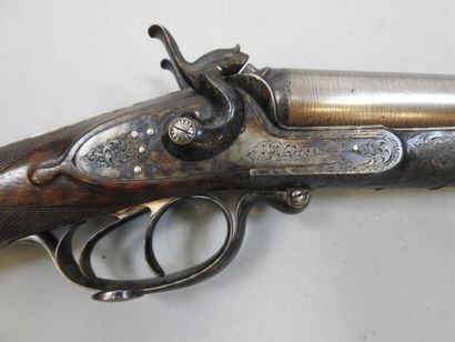 Fusil à chiens extérieurs, calibre 16, canons...