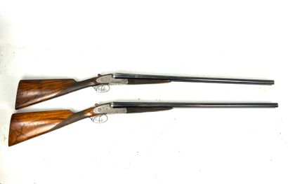 Paire de fusils à platines G. GRANGER vendu...