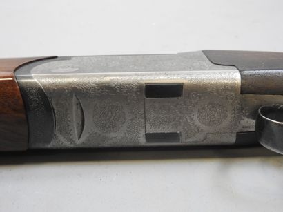 Fusil superposé RIZZINI, calibre 12/70, canon...