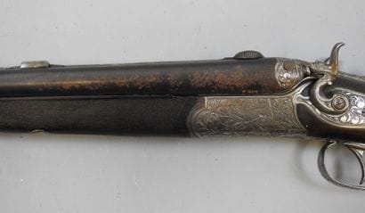 Fusil Drilling SIMSON (Suhl) à chien extérieur,...