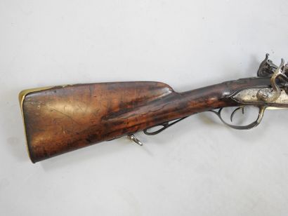 Fusil à silex XVIIIème siècle , calibre 28....