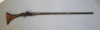 Fusil type Moukalah à silex, calibre 20....