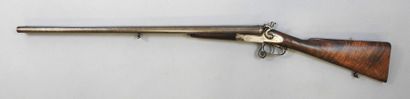 Fusil à chien extérieurs A. JOALLAND (Bourges),...