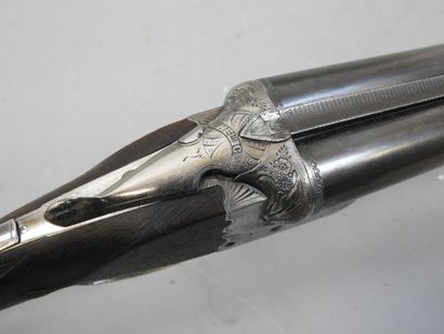 Fusil juxtaposé Stéphanois, calibre 16/65,...