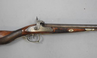 Fusil à piston Maison LAGUERRE (à Brive),...
