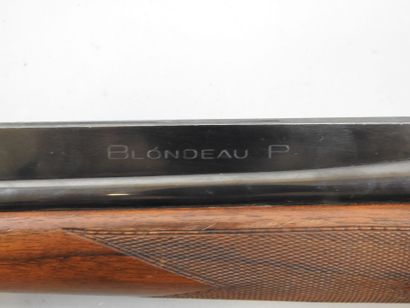 Carabine à verrou P. BLONDEAU Stutzen. Calibre...