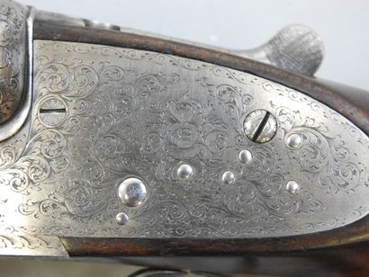 Paire de fusils à platines COGSWELL & HARRISON,...
