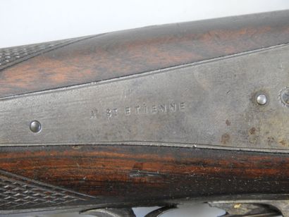 Fusil SAINT ETIENNE à chien extérieur, calibre...