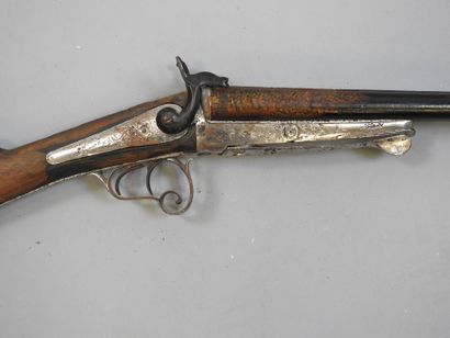 Fusil à chiens extérieurs, calibre 16 à broche,...