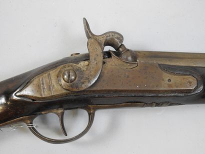 Fusil à chien extérieur, calibre non déterminé...