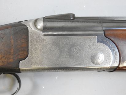 Fusil superposé RIZZINI, calibre 12/70, canon...