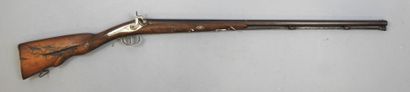 Fusil à chien extérieur, calibre non déterminé....