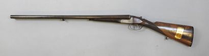 Fusil WESTLEY RICHARDS, calibre 10/75. Gravures...