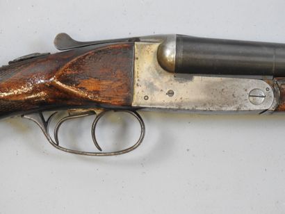 Fusil MAS canons juxtaposés, calibre 16/65....