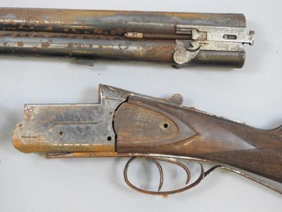 Fusil de chasse E. ODEGAARD calibre 12/70...