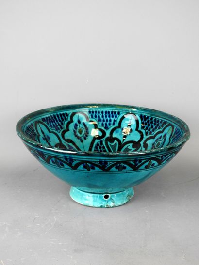 SAFI, Morocco: Hollow earthenware bowl on...