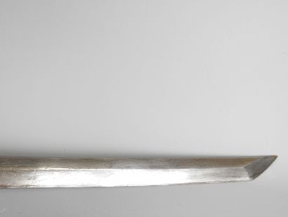 JAPAN: Katana with handle covered in shagreen...