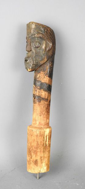 KOTA, Gabon 
Old musical instrument neck,...