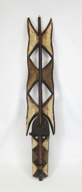 BOBO - Burkina Faso : Grand masque planche...
