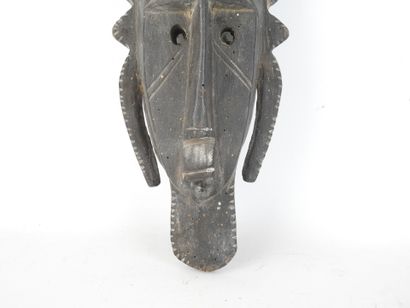 BAMBARA, Mali: Ntomo comb mask in carved...