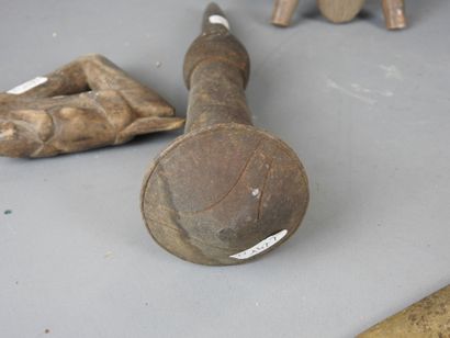 COTE d'IVOIRE: Five objects including a KPELIE...