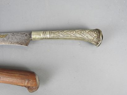 ALGERIA: Two daggers with tapered blade,...