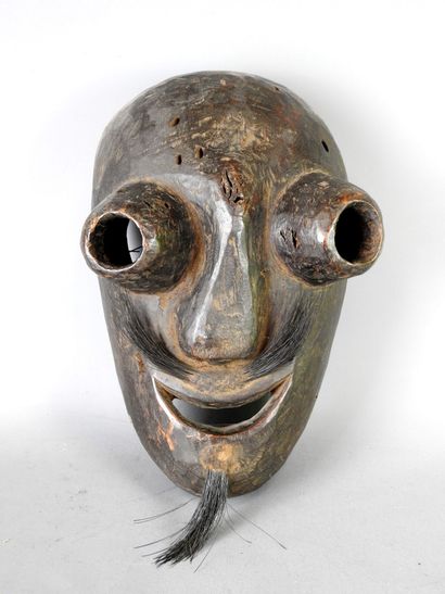 NEPAL 
Hardwood with dark patina
Rare mask...