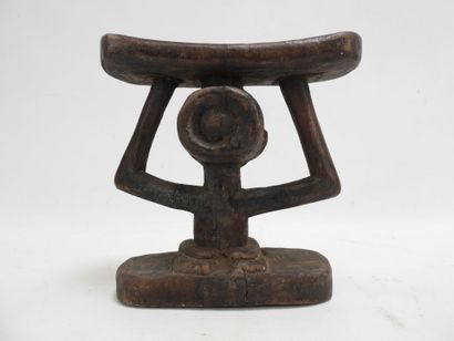 Luba-style headrest, Democratic Republic...