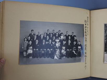 CHINE : Album photo, sujets : familiaux,...