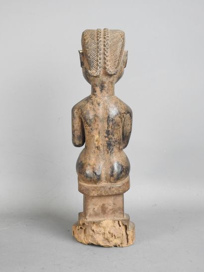 BAOULE, Ivory Coast: Maternity statue of...