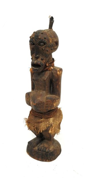 SONGYE, RD CONGO: NKISI magic statue of a...