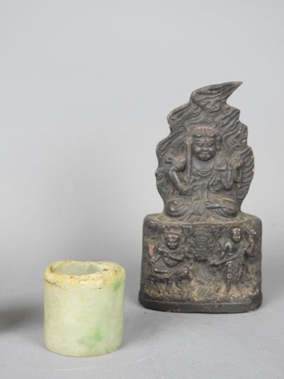 ASIA: Six small display objects including...