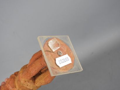 LULUA, RDC : Statuette cultuelle figurant...