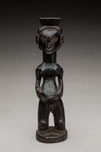 Male ancestor statue, KUSU, Democratic Republic...