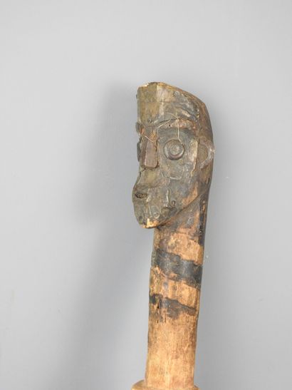 KOTA, Gabon 
Old musical instrument neck,...