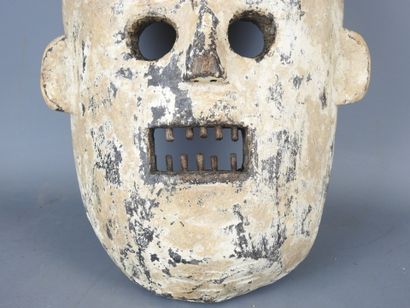 ITURI, DRC: 
Initiation mask depicting a...