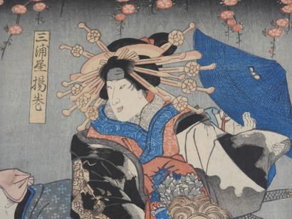 Utagawa KUNISADA (1786-1865), after : Print....