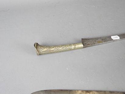ALGERIA: Two daggers with tapered blade,...
