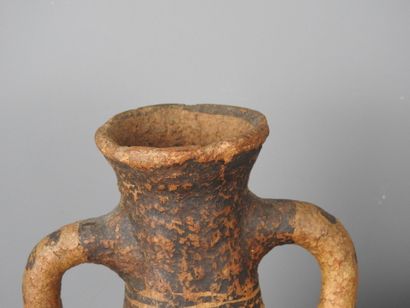 Grande KABYLIE: Terracotta baluster-shaped...