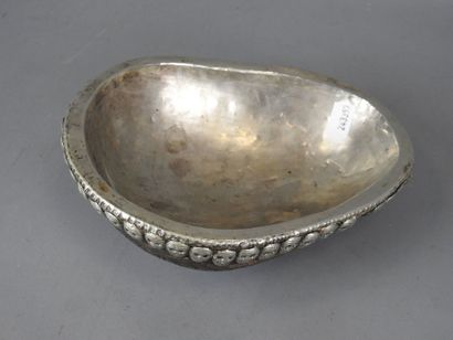 TIBET KAPALA plaqué d'argent bas titre et...